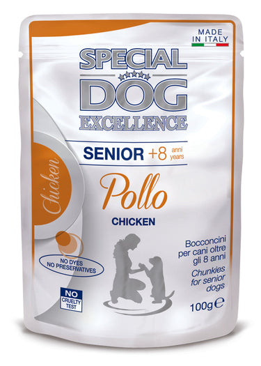 Excellence - Dog Wet Pouches Senior with chicken -100g
